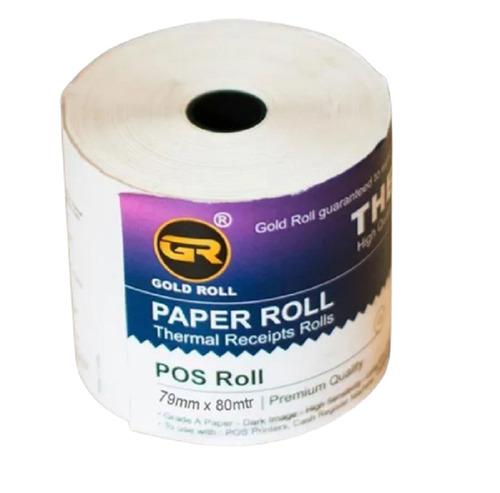 Thermal Paper Roll 79 × 80 × 13 mm – Premium POS Receipt Paper (Single Roll)